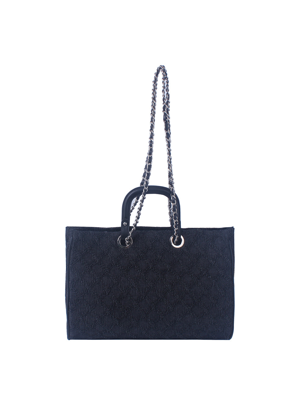 CSD015 Denim 2 Way Satchel