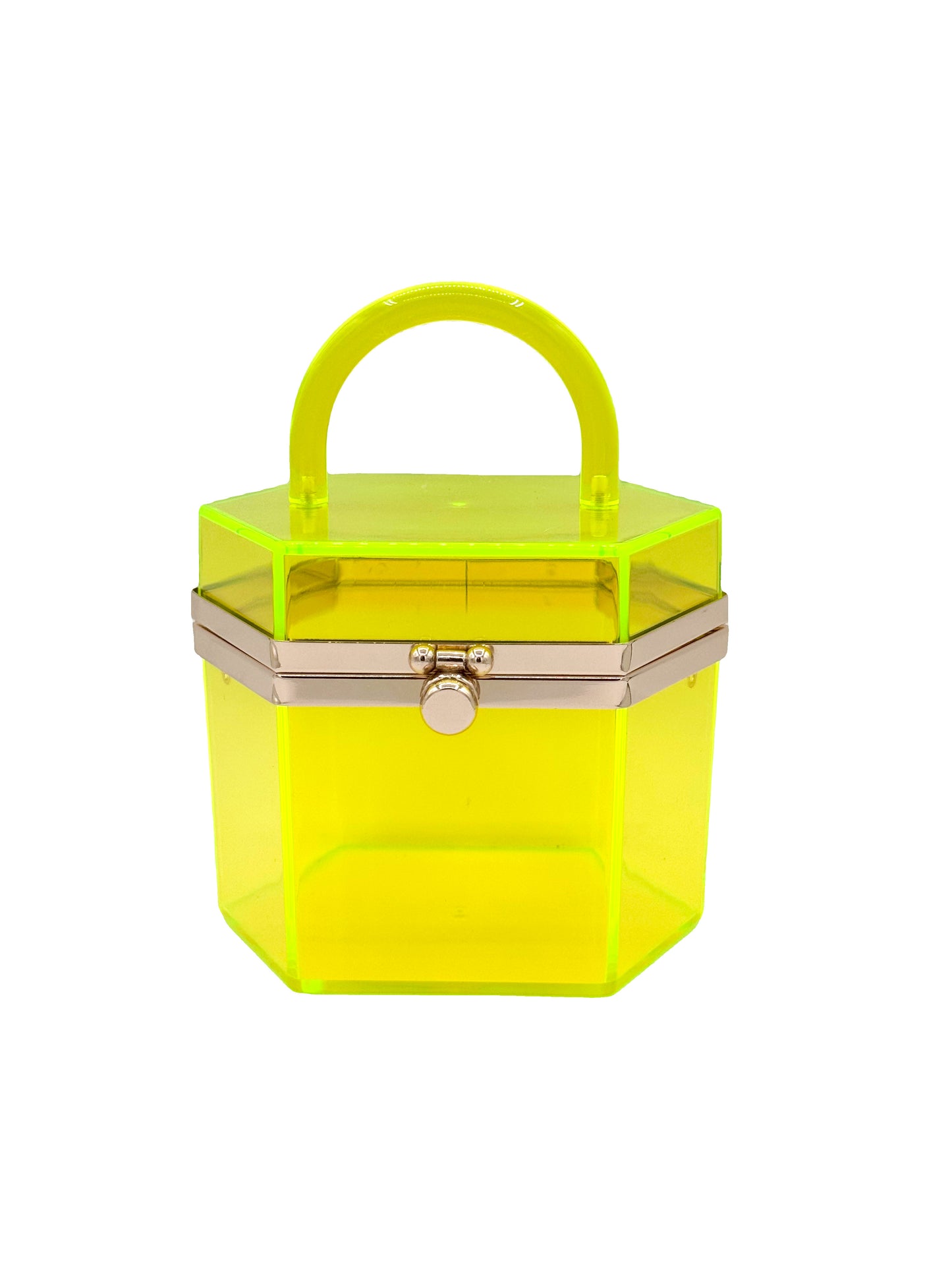 2047 Hard Case Acrylic Mini TRANSPARENT CROSSBODY BAG