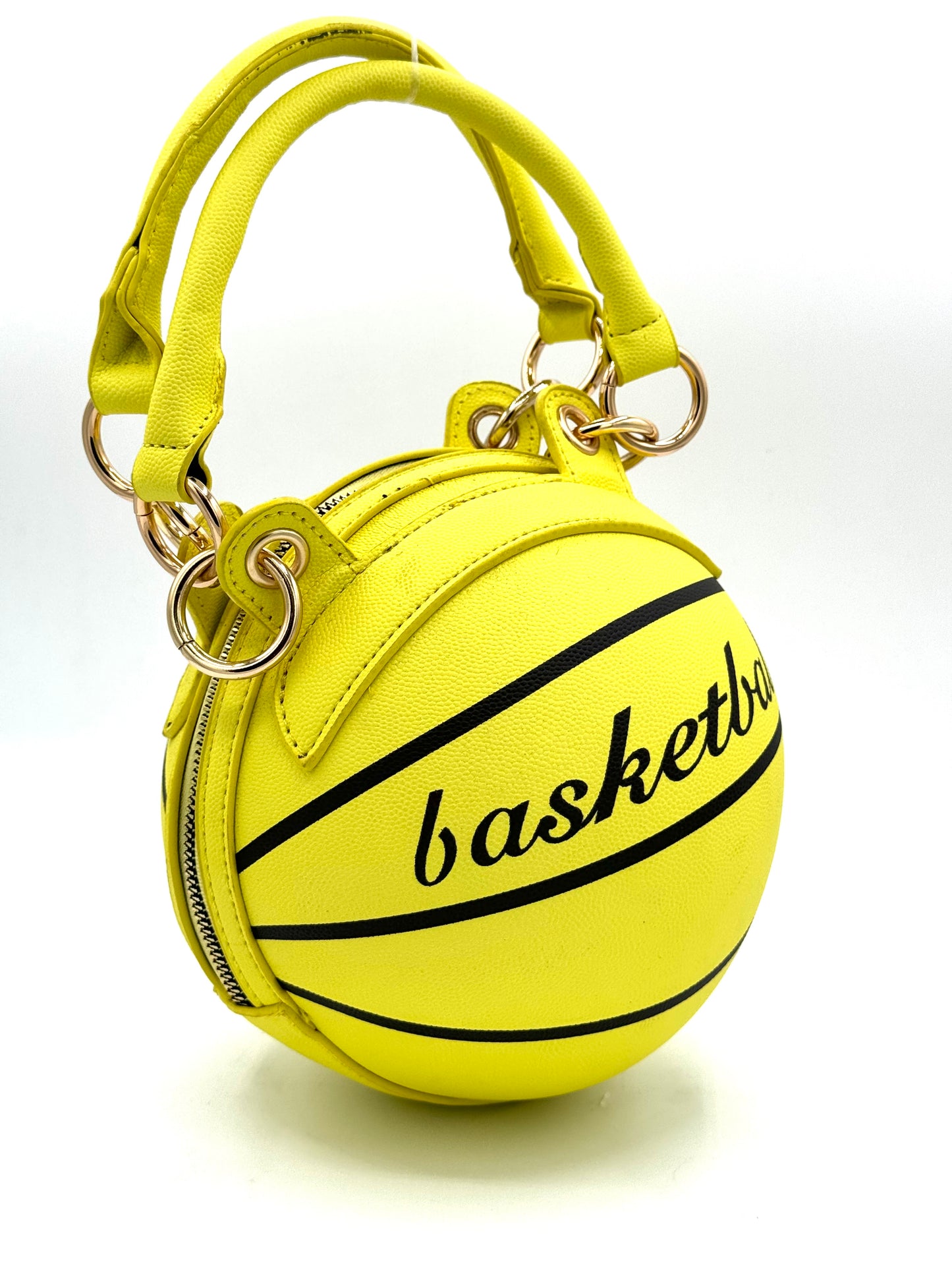 6673 Basket Ball Shape Shoulder Bag
