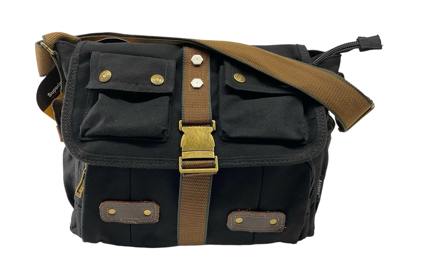 B3114 Canvas Messenger Bag