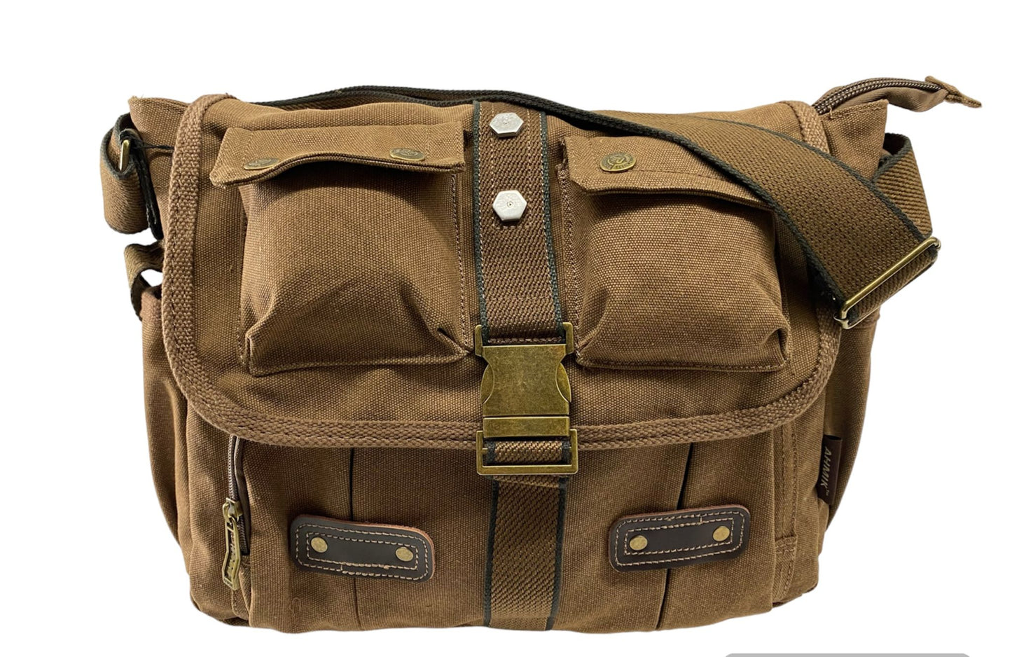 B3114 Canvas Messenger Bag