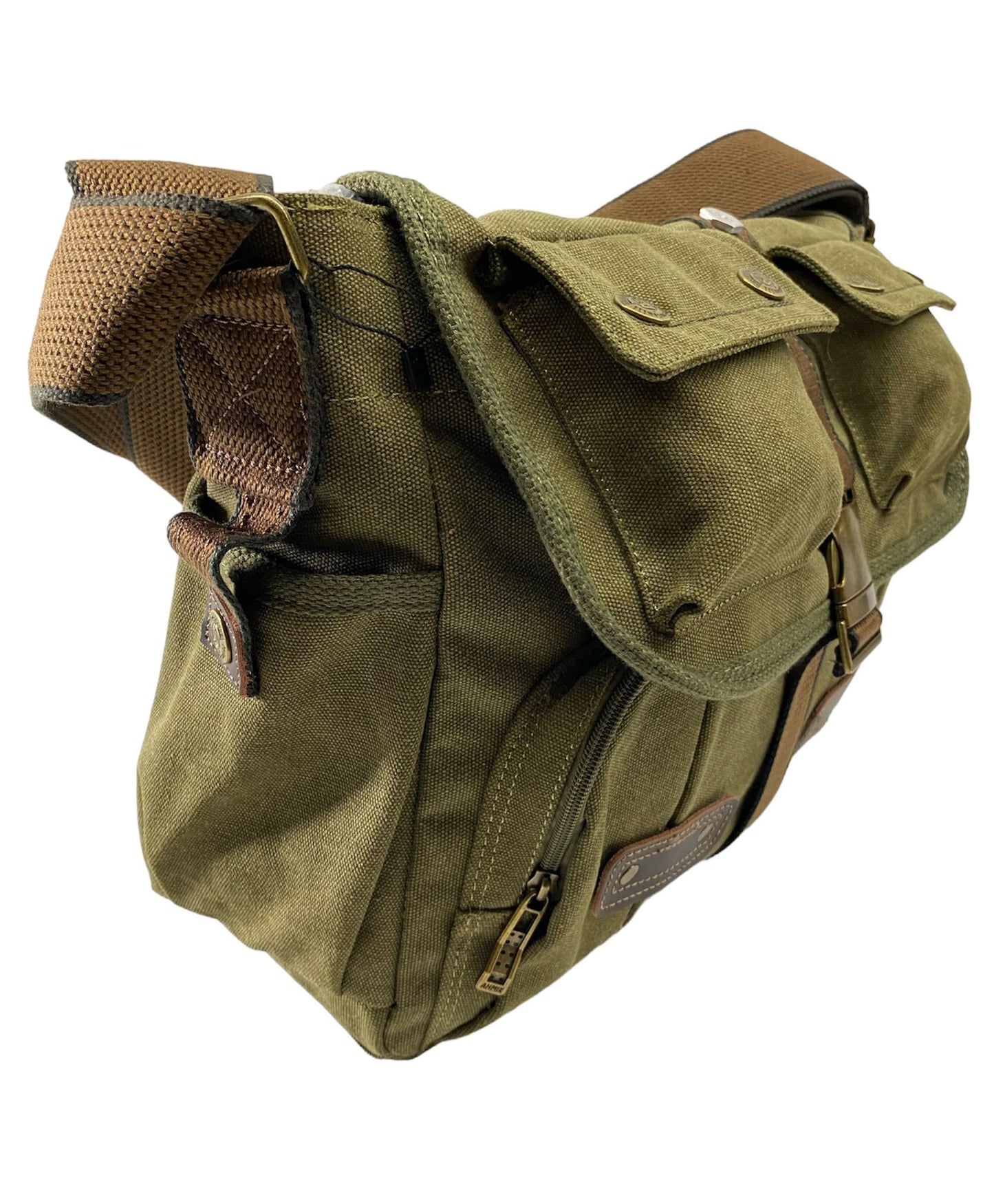 B3114 Canvas Messenger Bag