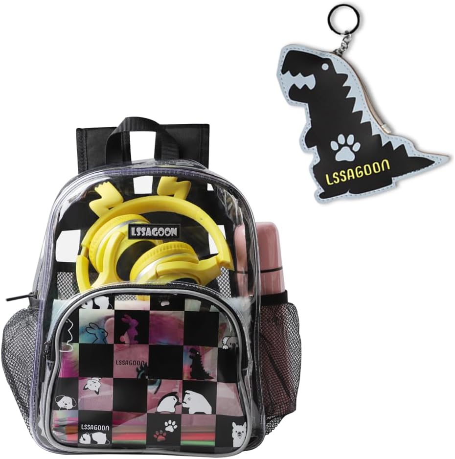 PVC Mini Clear Backpack Stadium Approved