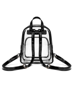 Fashion Quilt See Thru Backpack CL1002