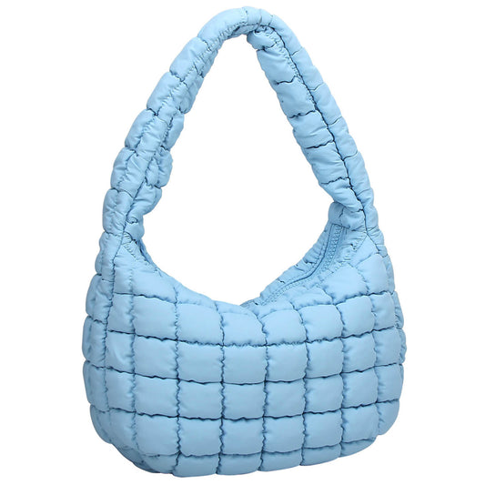 NQ131 Puffy Quilted Nylon Shoulder bag