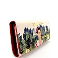 FJ927 FRIDA KAHLO JUNGLE SERIES CHECKBOOK WALLE