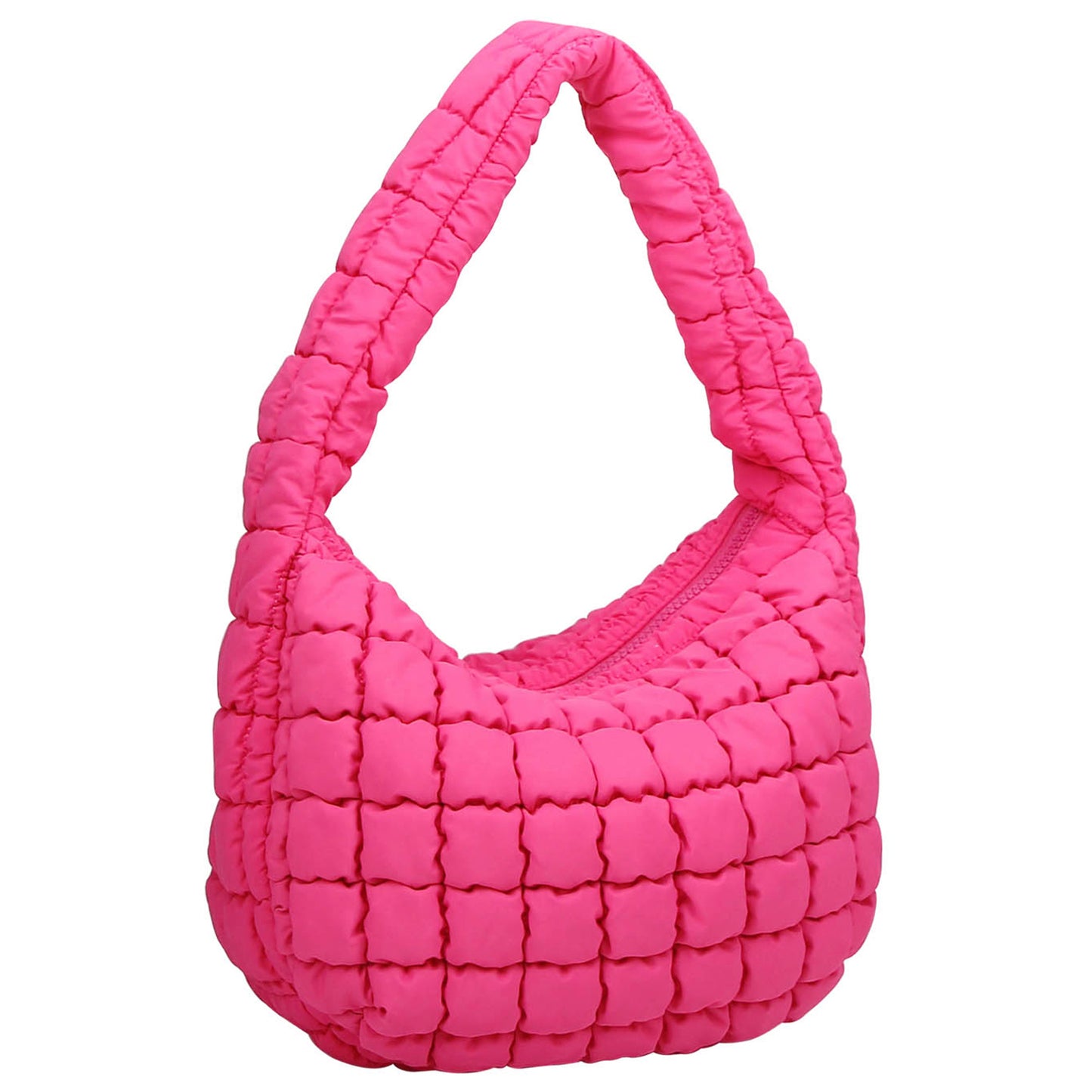 NQ131 Puffy Quilted Nylon Shoulder bag