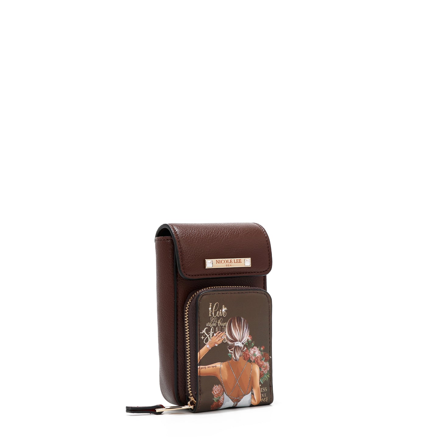 PRT17146 BLIND DATE FLAP PHONE CASE CROSSBODY