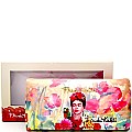 FJ927 FRIDA KAHLO JUNGLE SERIES CHECKBOOK WALLE