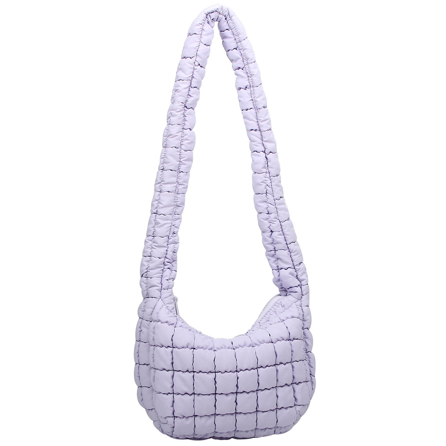 NQ130 Puffy Quilted Nylon Shoulder bag Hobo