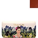 FJ927 FRIDA KAHLO JUNGLE SERIES CHECKBOOK WALLE