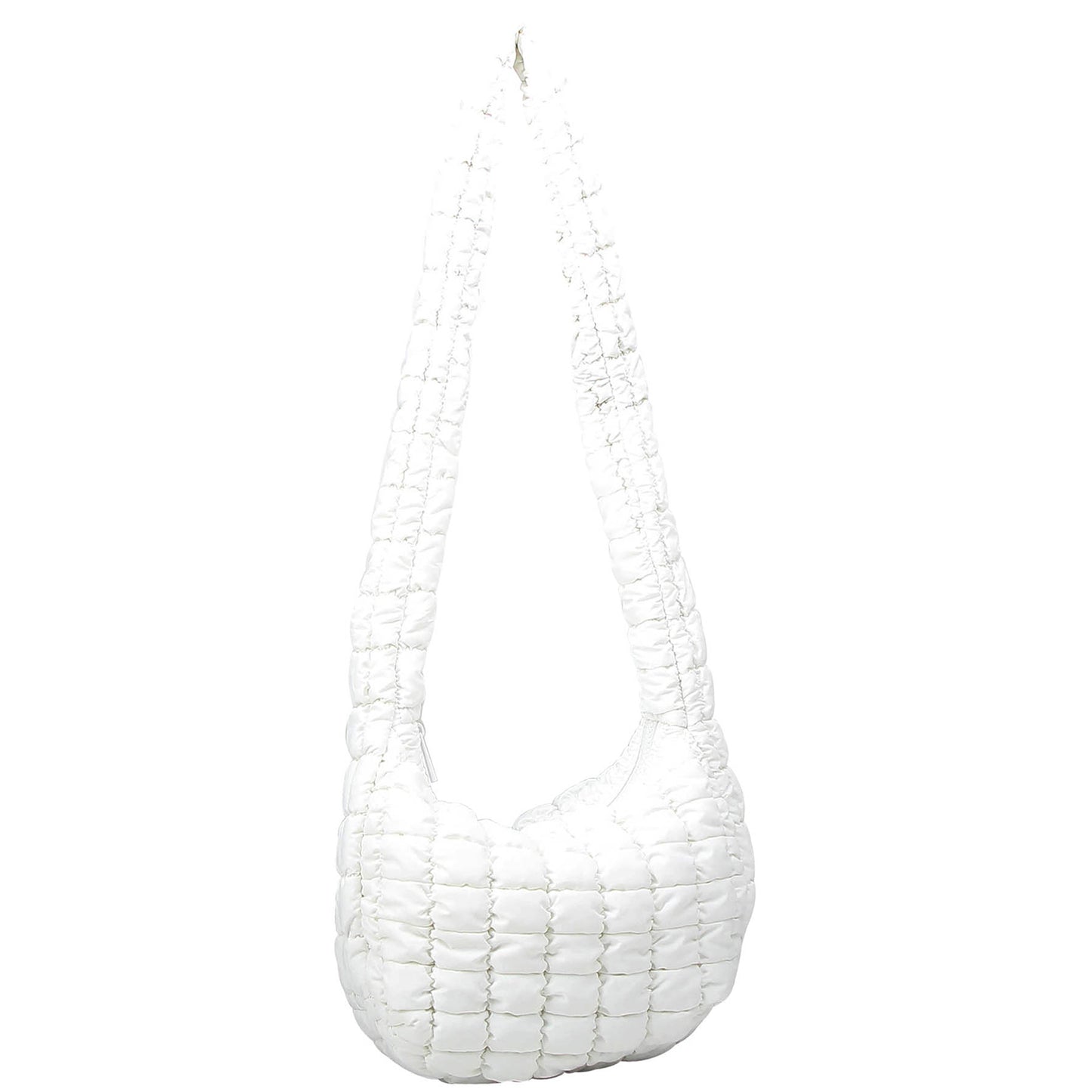 NQ130 Puffy Quilted Nylon Shoulder bag Hobo