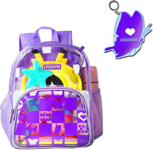 PVC Mini Clear Backpack Stadium Approved